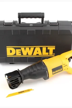 Usine Directe DeWalt DW 304 PK 1050 W Scie sabre / Recipro + Coffret DeWalt + Lame de scie