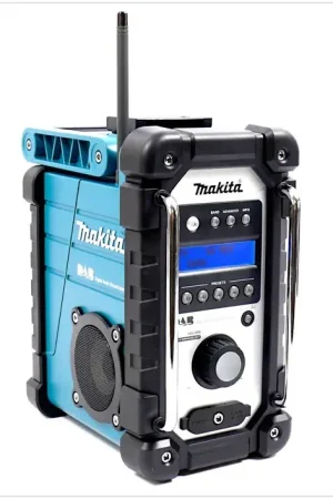 Makita DMR 104 Radio de chantier DAB Digital solo verte - sans batterie, sans chargeur Usine Directe