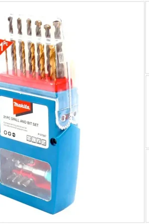 Soldes Makita Ensemble Bit & forets - 21 pièces P - 57087