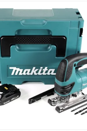 Offre Limitée Makita DJV 180 Y1J Scie sauteuse sans fil 18V + 1x Batterie 1,5Ah + Coffret Makpac - sans chargeur