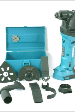 Makita DTM 50 ZX1 Decoupeur-ponceur multifonctions sans fil 18V + Accessoires pour DTM / BTM 40 / 50 Livraison Express