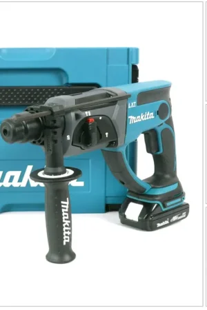 Makita DHR 202 Y1J Perforateur burineur sans fil SDS-Plus 18 V Li-Ion 2 J + 1x Batterie 1,5 Ah + Makpac - sans chargeur Promotion