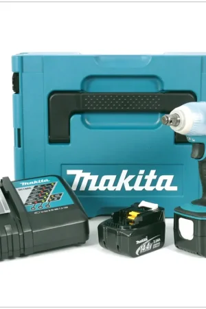 Populaire Makita BTW 250 RFJ Visseuse à chocs sans fil 14,4 V Li-Ion + Coffret MAKPAC + 2x Batteries 3 Ah + Chargeur