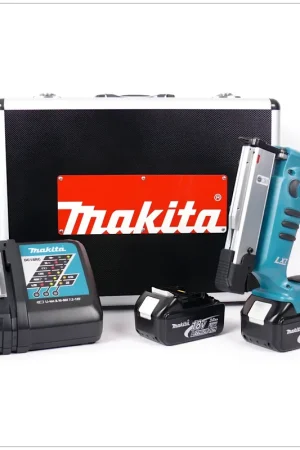 Expédié Aujourd'hui Makita BPT 351 RFE 18 V Agrafeuse sans fil + Coffret + 2x Batteries BL 1830 B + Chargeur DC18RC