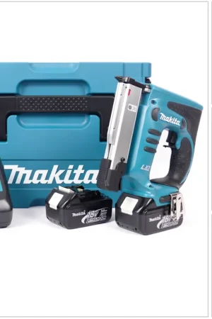 Réduction Makita BPT 351 RFJ 18 V Agrafeuse sans fil + Coffret MAKPAC + 2x Batteries BL 1830 B + Chargeur DC18RC