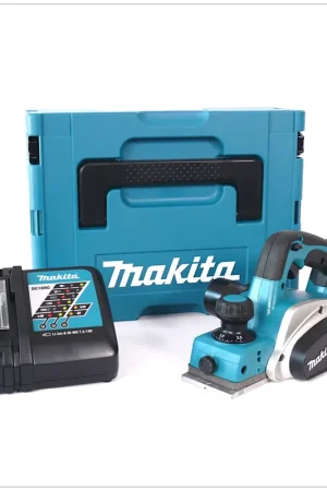 Acheter En Ligne Makita DKP 180 Y1J-D Rabot sans fil 18 V dans MAKPAC incl. batterie BL 1815 N + chargeur DC18RC