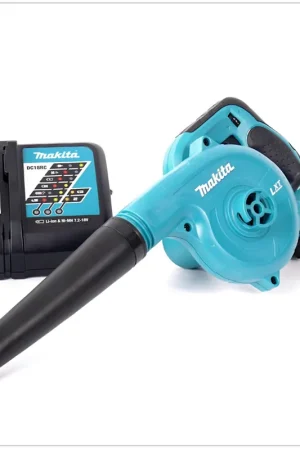 Makita DUB 182 Kit Y1J-D Aspirateur Souffleur sans fil de 18 V inclus 1x Batterie BL 1815 N + chargeur DC18RC Promotion
