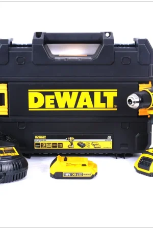 Commande En Gros DEWALT DCD 790 D2 18 V Brushless Perceuse-visseuse sans fil + 2x Batteries 18 V 2,0 Ah XR + Chargeur + Coffret