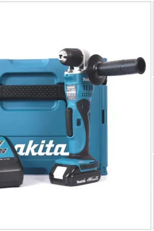 Makita DDA 351 Kit Y1J-D Perceuse angulaire sans fil 18 V avec boîtier MAKPAC inclus Batterie BL 1815 N + chargeur DC18RC Must-Have