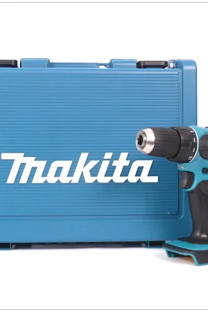 Promotion Saisonnière Perceuse-visseuse sans fil Makita DDF 456 ZK 18 V Li-Ion avec mallette de transport en plastique