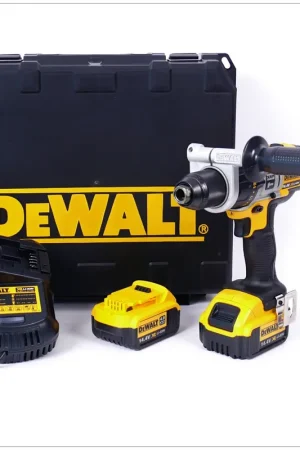 Usine Directe DeWalt DCD 936 M2 14,4V Li-Ion Perceuse-visseuse à chocs sans fil + 2x Batteries 4,0 Ah XR + Chargeur + Coffret de transport