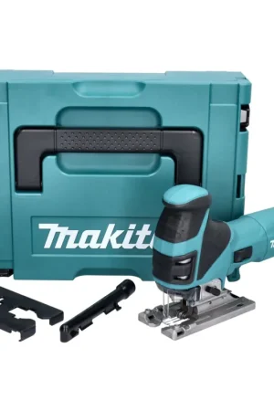 Prix Choc Makita 4351 FCTJ pendulum action jig 720W + 6 pcs. Jeu de lames + Makpac
