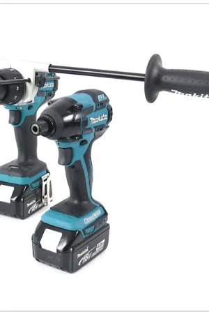 Makita DLX 2040 MJ : DHP 481 + DTD 129 + 2x Batteries BL1840 B + Chargeur DC 18 RC + Coffret MAKPAC Vente Directe
