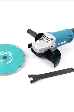 Remise Makita GA 9050 Meuleuse d'angle 2.000 watts 230 mm + Disque diamant DIAMAK P-44155