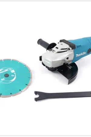 Makita GA 9020 S Meuleuse d'angle 2000 W, 230 mm, démarrage progressif + 1x Disque diamanté DIAMAK P-44155 Retour Gratuit