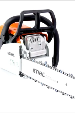 STIHL MS 180 Tronçonneuse / scie électrique avec longueur de coupe 35 cm + Chaîne 1,3 mm (1130 200 0359) Super Prix