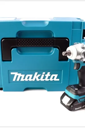 Makita DTW 281 Y1J 18 V Boulonneuse à chocs sans fil avec boîtier MAKPAC + 1x Batterie 1,5 Ah - sans Chargeur Meilleure Vente