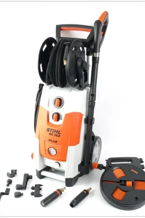 Pas Cher Stihl RE 143 Nettoyeur haute pression PLUS 140 bar avec enrouleur ( 4768 012 4509 )