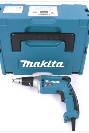 Makita FS 6300 J Visseuse plaque de plâtre 570W + Makita Makpac 2 Prix Promo