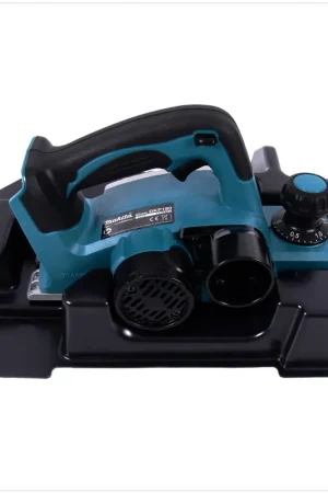 Makita DKP 180 ZE Rabot sans fil Li-ion 18V avec insert pour coffret Makpac Offre Exclusive