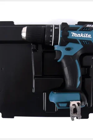 Makita DHP 480 ZE 18 V Perceuse-visseuse à percussion sans fil + Insert pour coffret Makpac Achetez Aujourd'hui