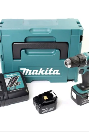 Makita DDF 446 RMJ Perceuse visseuse sans fil 14,4 V Li-Ion + 2x Batteries 4 Ah + Chargeur + Makpac Expédié Aujourd'hui