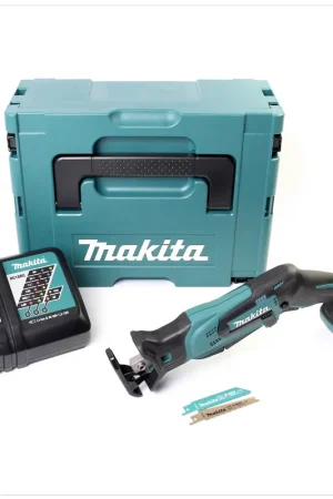Populaire Makita DJR 145 Kit RY1J Scie récipro sans fil 14,4V Li-ion avec boîtier MAKPAC inclus Batterie + chargeur