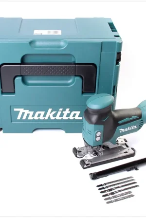 Prix Cassé Makita DJV 141 ZJ Scie sauteuse pendulaire sans fil 14,4V Brushless + Coffret Makpac - sans batterie, sans chargeur