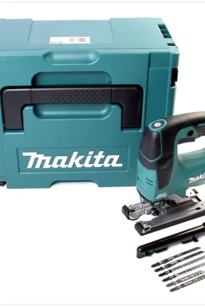 Makita DJV 142 ZJ Scie sauteuse pendulaire 14,4V Brushless + Coffret Makpac - sans batterie, sans chargeur Prix Promo