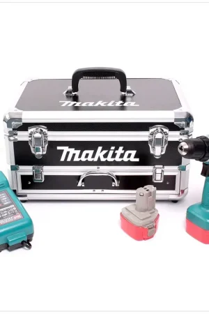Authentique Makita 6271 DWPET 9 - 12 V Ni-MH Perceuse visseuse sans fil + 2x Batteries 1,3 Ah + Chargeur + Coffret + 59 Accessoires