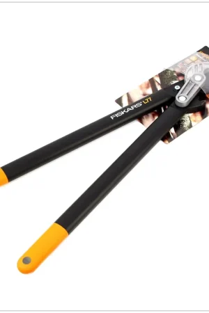 Prix Réduit Fiskars L77 PowerGear II Amboss - Cisaille à enclume 70 cm ( 112580 )