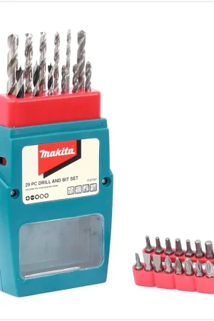 Petit Prix Makita P-67701 ensemble de perceuses et tournevis 29 pièces en boîte