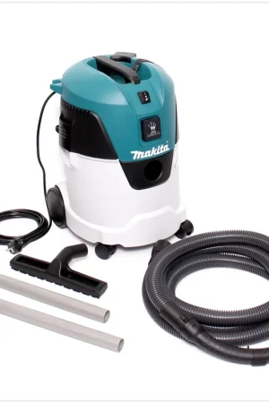 Makita VC 2512 L Aspirateur eau et poussière, Classe L, Aspirateur industriel, 1000 W Offre Spéciale