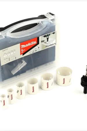 Makita Coffret pour 6 Pièces de scie cloche avancée D-47117 Bon Marché