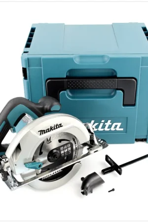 Solde Makita HS 7601 J 1200 W Scie circulaire + Coffret Makpac + Lame de scie 190 mm MForce