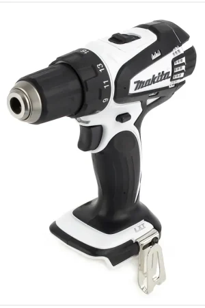 Makita DDF 456 ZW Perceuse-visseuse sans fil Li-ion 18 V BLANC - appareil solo sans accessoires Offre Limitée