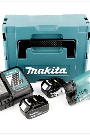 Retour Gratuit Makita DFS 450 RMJ Visseuse plaque de plâtre sans fil, 18V + 2x Batteries 4,0Ah + Chargeur + Makpac