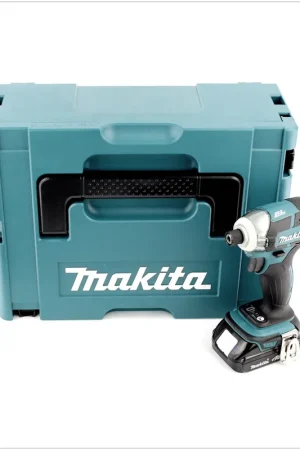 Produit De Marque Makita DTD 146 Y1J Visseuse à percussion sans fil, 18 V Li-Ion + 1x Batterie BL 1815 N 1,5 Ah + Coffret Makpac 2