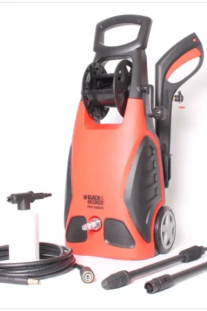 Bon Plan Black & Decker PW 1700 SPL Nettoyeur haute pression, 130 bars, 1700 W