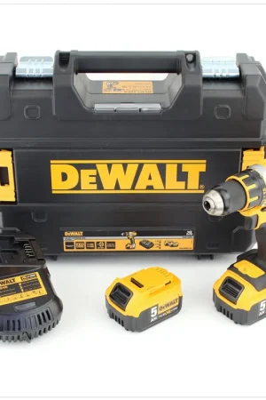 Usine Directe DeWalt DCD 732 P2 14,4V Li-Ion Perceuse-visseuse sans fil + 2x Batteries 5,0 Ah + Chargeur + Coffret de transport