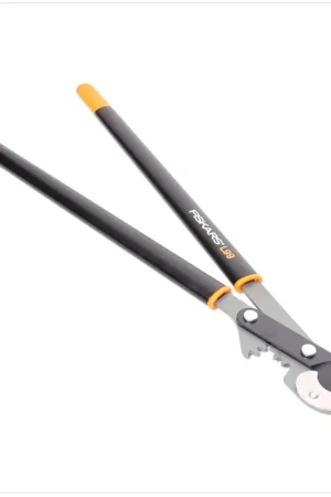 Fiskars L99 PowerGear Bypass Coupe-branche à cremaillère et à lame franche 80 cm (112480) Prix Promo