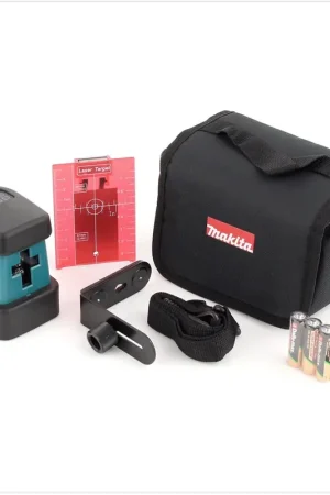 Makita SK 102 Z Laser lignes et croix, solo + Cible laser et accessoires Acheter Direct