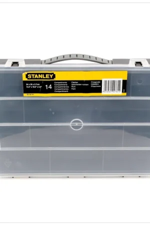 Affaire À Saisir Stanley 14 Organiseur, 14 compartiments, 34 cm (1-92-761)