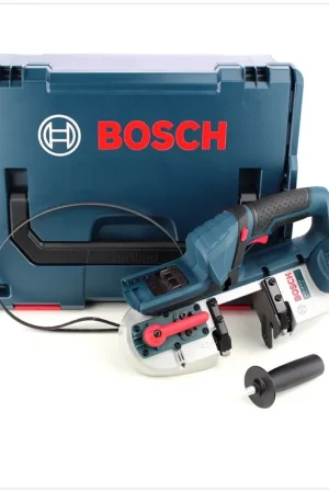 Petit Prix Bosch GCB 18 V-LI Scie à ruban sans fil 18V + Coffret L-Boxx ( 06012A0301 ) - sans batterie, sans chargeur