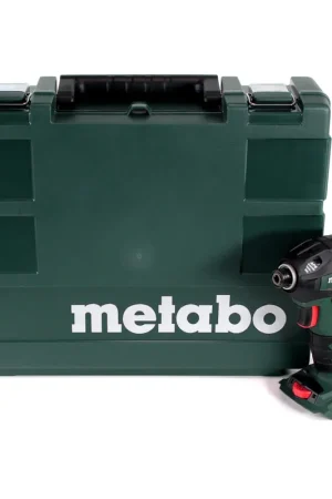 Quantité Limitée Clé à chocs sans fil Metabo SSD 18 LTX 200 BL 18V 1/4" 200Nm brushless solo + coffret - sans batterie, sans chargeur
