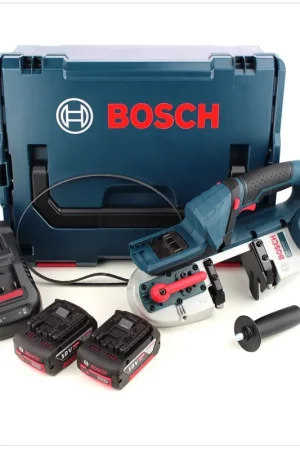 Scie à ruban à batterie Bosch GCB 18 V-LI 18V + 2x batteries 6,0Ah + chargeur + L-Boxx Acheter En Ligne