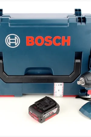 Bosch GDS 18 V-LI Professional Visseuse à percussion sans fil + Coffret L-Boxx + 1x Batterie GBA 6 Ah - sans chargeur Populaire