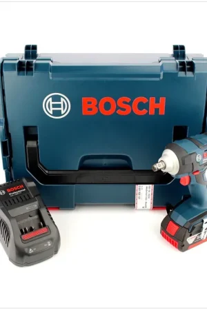 Expédition Rapide Bosch GDS 18 V-EC 250 18V 250Nm Visseuse à chocs sans fil Brushless + 1x Batterie 6.0Ah + Chargeur + Coffret L-Boxx