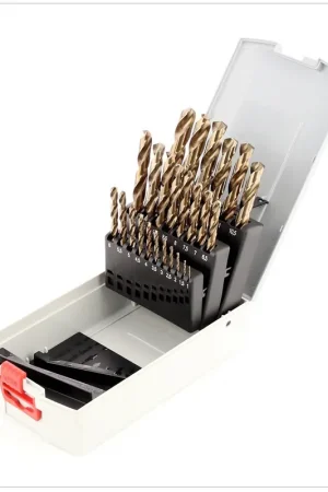Bosch Pro Box HSS Jeu de forets à métaux - 25 pièces 1-13 mm (2608587018) Certifié