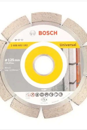 Bosch Diamant Disque de coupe 125 x 22,23 mm Standard for Universal ( 2608602192 ) Expédition Rapide